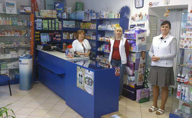 Team prodejny zdravotních potřeb Malkol CZO - Olomouc Komenského 20