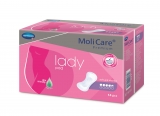 MoliCare Lady Pad - inkontinenční vložky pro ženy při lehkém úniku moči - 4,5 kapky (Maxi), 14 ks/bal.