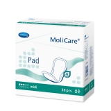 MoliCare Pad - speciální inkontinenční vložky při lehkém úniku moči - UNISEX - 3 kapky- Midi, 30 ks/bal.
