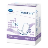 MoliCare Pad - speciální inkontinenční vložky při lehkém úniku moči - UNISEX - 4 kapky - Maxi, 30 ks/bal