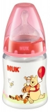NUK First Choice láhev 150 ml Medvídek Pú - červená