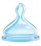 NUK First Choice silikonová savička s otvorem M na mléko - NUK