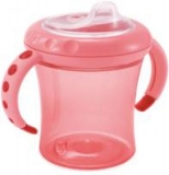 NUK Ultimate Cup - hrnek na učení 210ml - červený