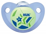 NUK Dudlík Trendline Den a noc svítící ve tmě, vel. 2 pro 6 - 18 měsíců věku - modrý