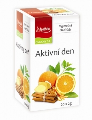 Čaj Apotheke - Aktivní den - 20 x 2g