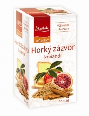 Čaj Apotheke - Horký zázvor a koriandr - 20 x 2g