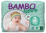 Bambo Nature - jednorázové dětské pleny - Mini (3-6 kg), 30 ks/bal.