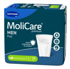 MoliCare Men  - inkontinenční vložky pro muže - 2 kapky - Active, 14 ks/ bal.