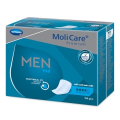 MoliCare Men  - inkontinenční vložky pro muže - 4 kapky - Protect, 14 ks/ bal.