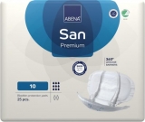 Abri San Premium - vložné pleny anatomicky tvarované - 10 - savost 2800 ml, 25 ks/ bal. - Midi no.10 - savost 2800 ml, 25 ks/ bal.
