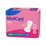 MoliCare Lady Pad - inkontinenční vložky pro ženy při lehkém úniku moči - 5 kapek, 14 ks/bal.