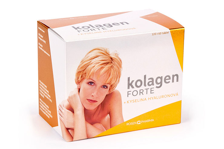 Kolagen Forte + kyselina hyaluronová tbl 180